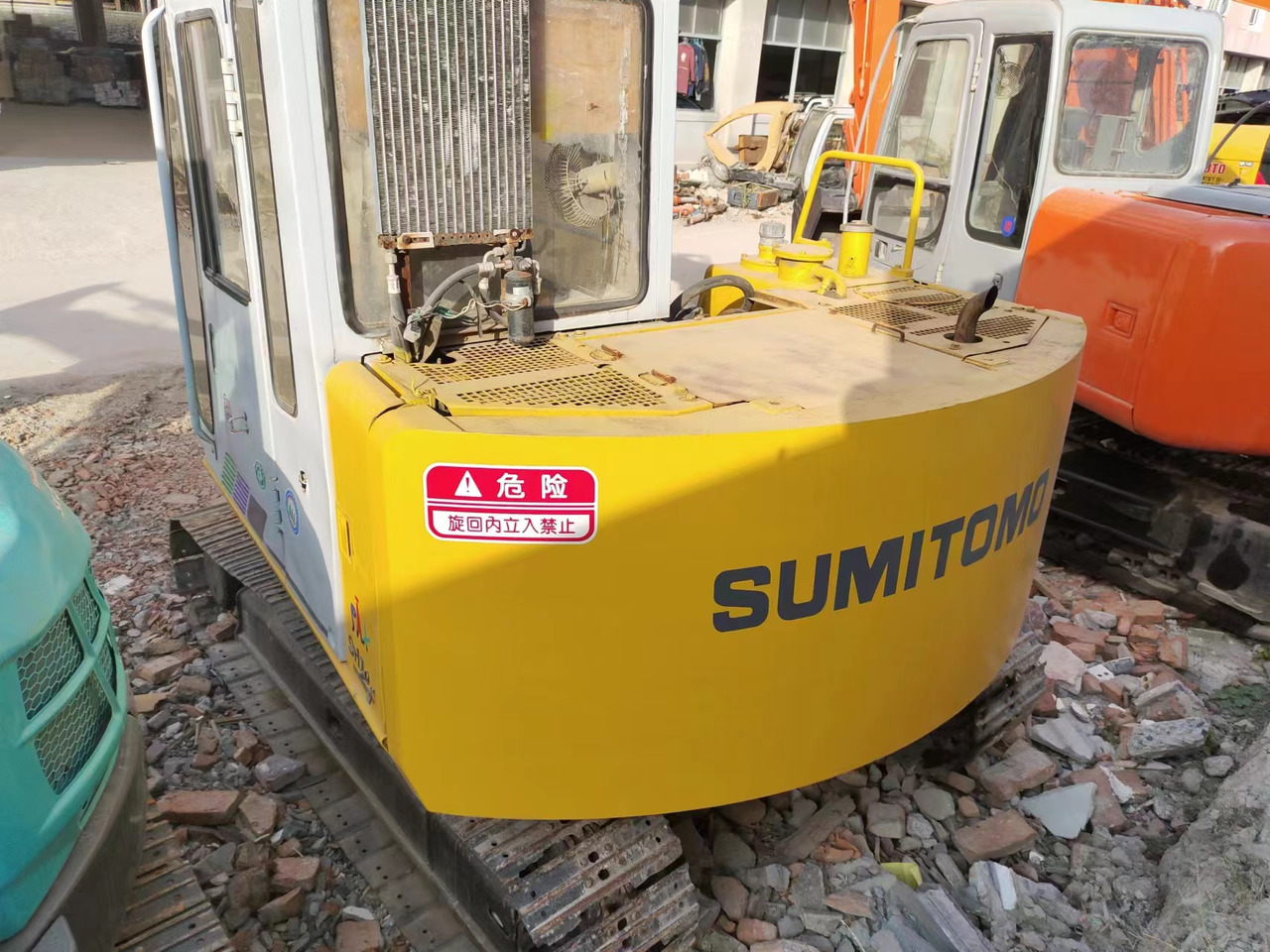 SUMITOMO SH60 - Mini-ekskavators: foto 3 SUMITOMO SH60 - Mini-ekskavators: foto 3