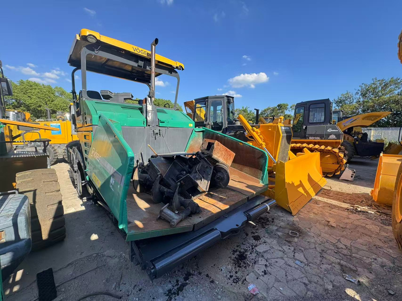 VOGELE 1800-3L - Asfalta klājējs: foto 1 VOGELE 1800-3L - Asfalta klājējs: foto 1