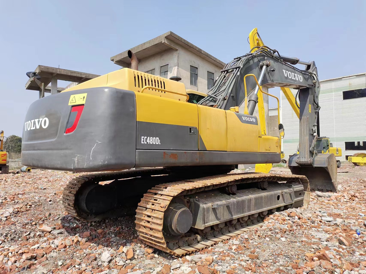 VOLVO EC480DL - Kāpurķēžu ekskavators: foto 2 VOLVO EC480DL - Kāpurķēžu ekskavators: foto 2