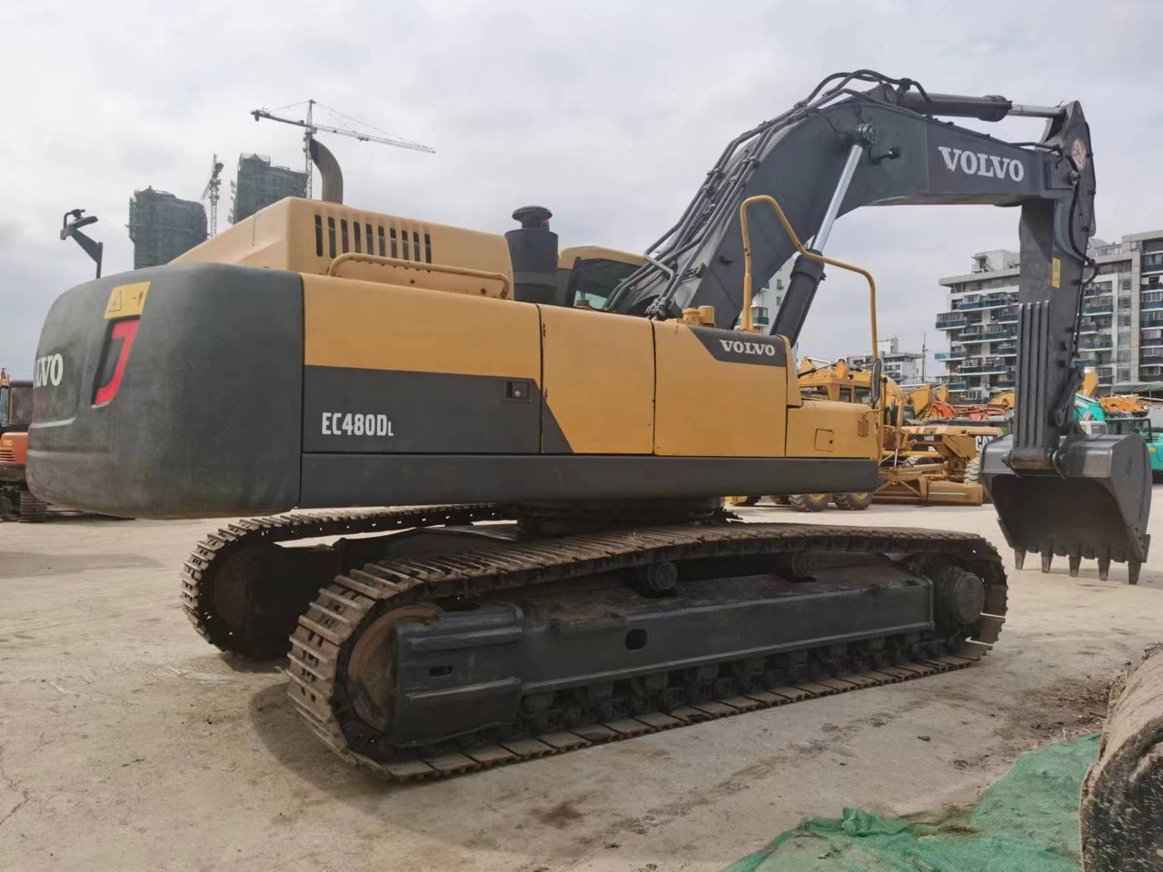 VOLVO EC480DL - Kāpurķēžu ekskavators: foto 4 VOLVO EC480DL - Kāpurķēžu ekskavators: foto 4