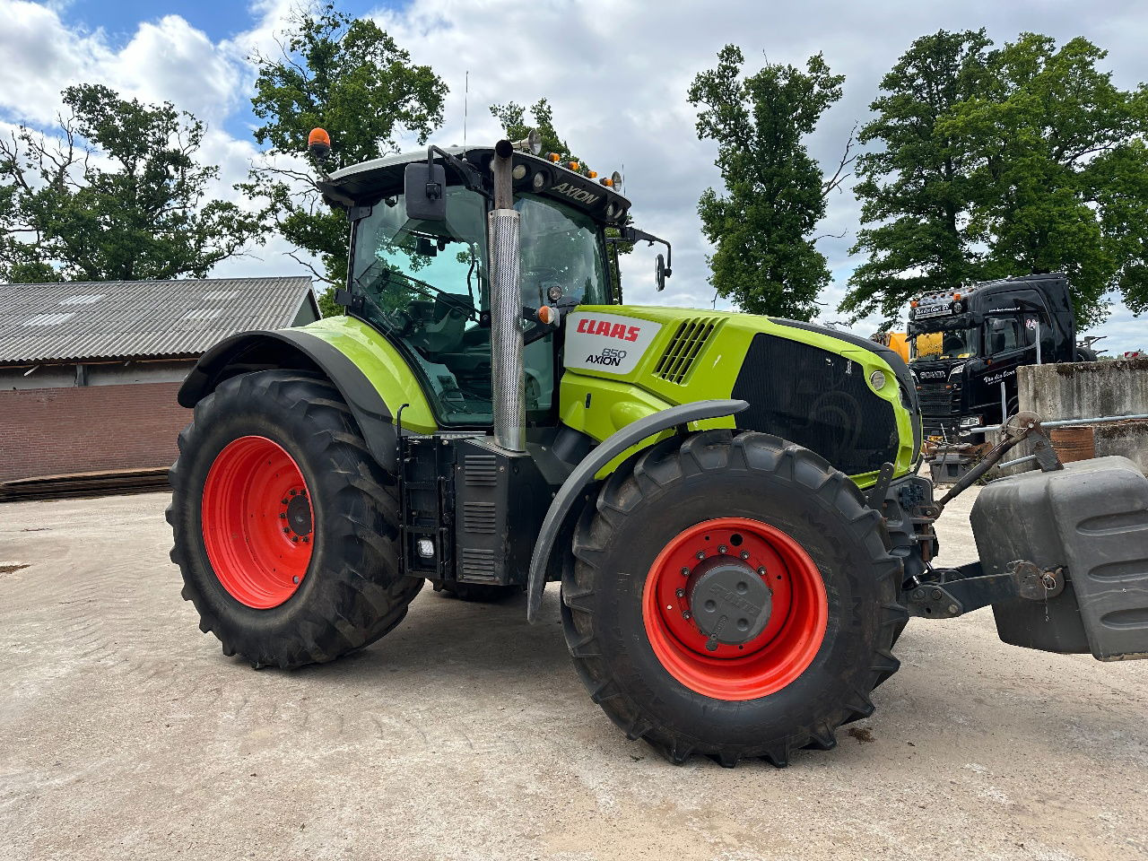 Claas Axion 850 Cmatic - Traktors: foto 3 Claas Axion 850 Cmatic - Traktors: foto 3