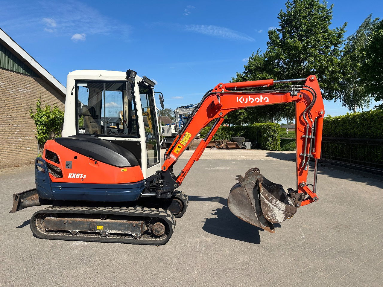 Kubota KX61-3 - Mini-ekskavators: foto 4 Kubota KX61-3 - Mini-ekskavators: foto 4