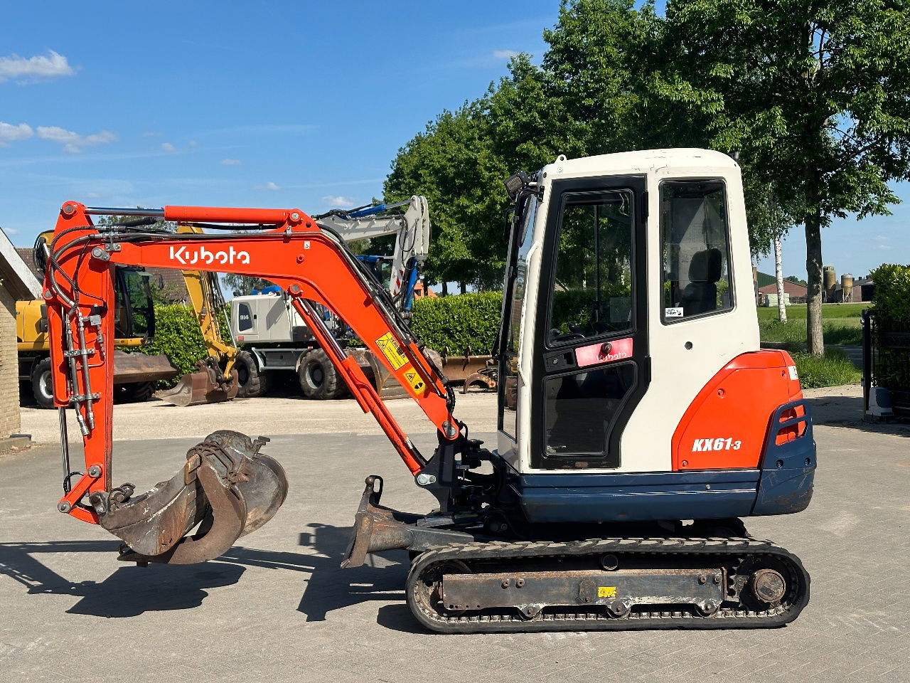 Kubota KX61-3 - Mini-ekskavators: foto 2 Kubota KX61-3 - Mini-ekskavators: foto 2