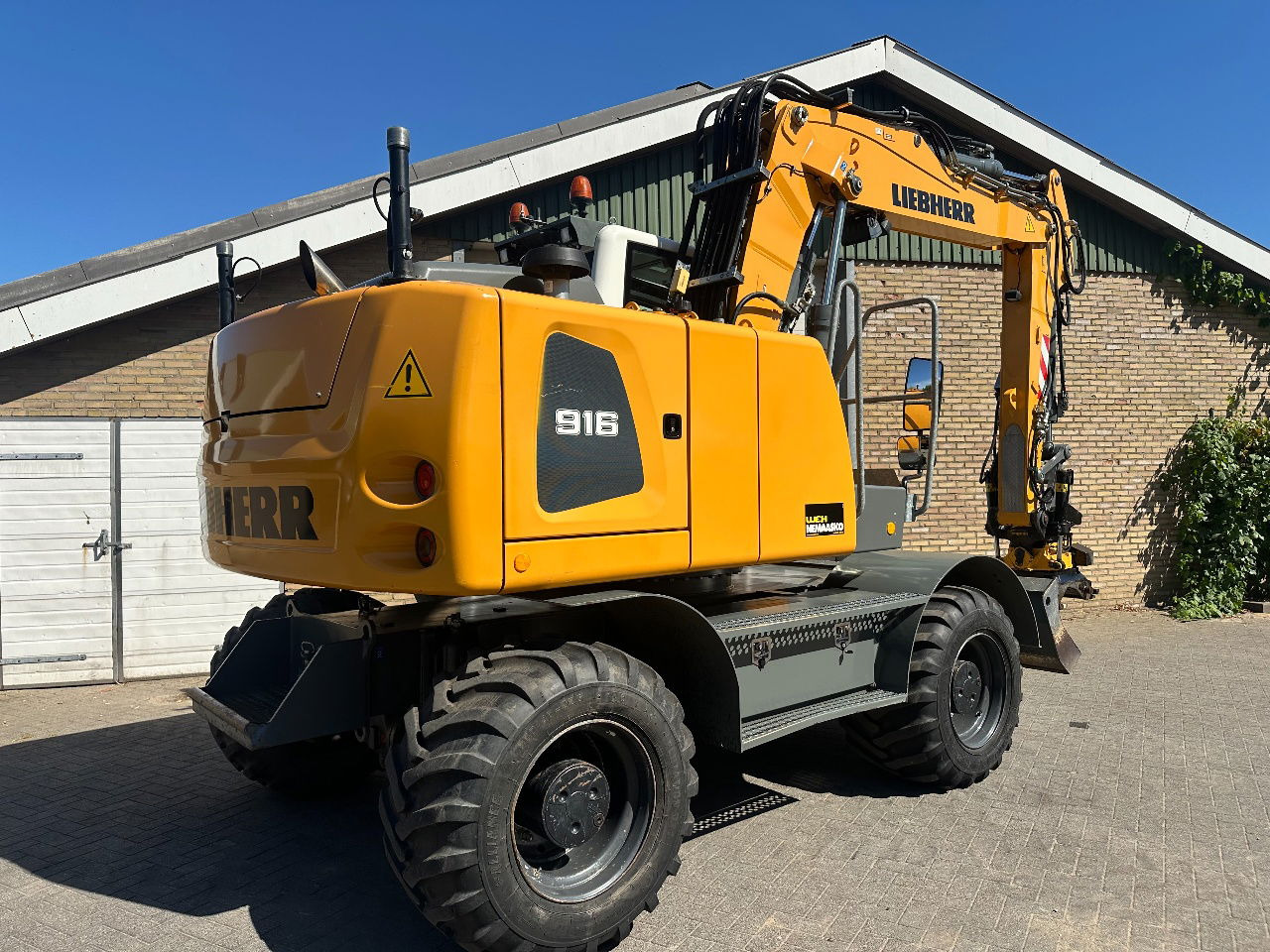 Liebherr A916 - Riteņu ekskavators: foto 4 Liebherr A916 - Riteņu ekskavators: foto 4