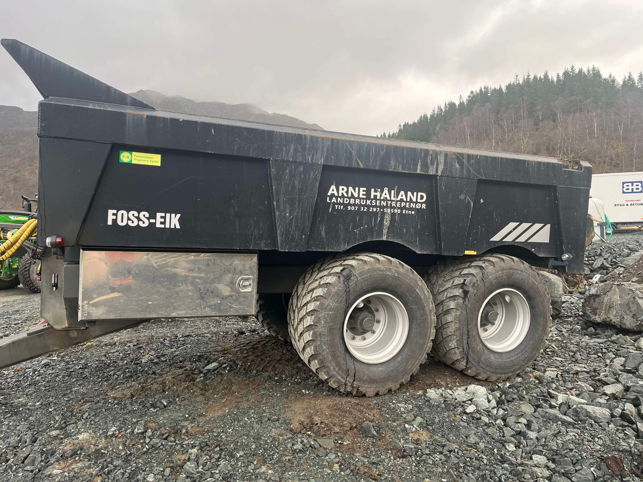 Foss Eik 5.160 #TAR INNBYTTE# - Piekabe pašizgāzējs: foto 1 Foss Eik 5.160 #TAR INNBYTTE# - Piekabe pašizgāzējs: foto 1