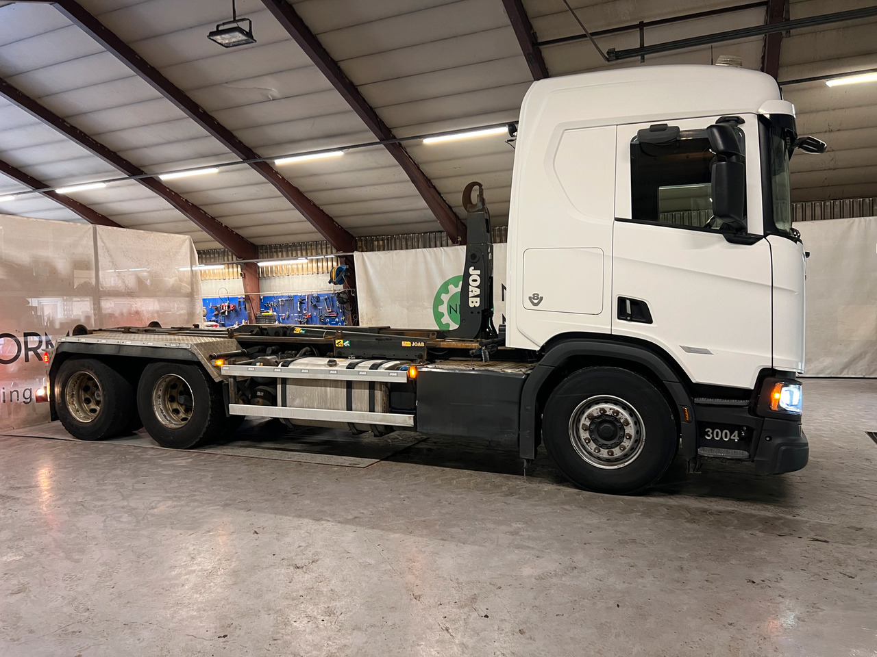 Scania R 580 med Joab krok - Pacēlājs ar āķi: foto 4 Scania R 580 med Joab krok - Pacēlājs ar āķi: foto 4