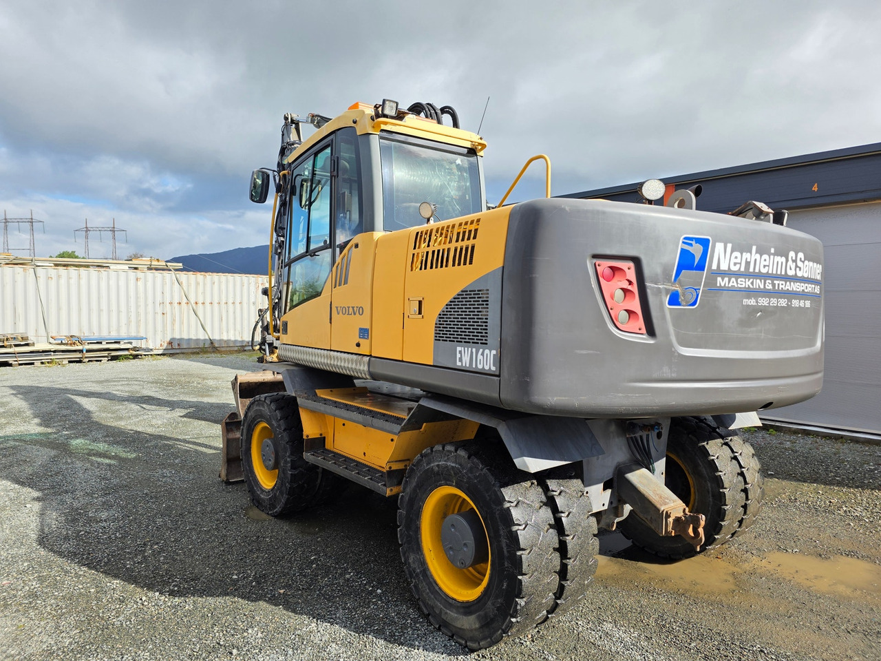 Volvo EW160C - Riteņu ekskavators: foto 3 Volvo EW160C - Riteņu ekskavators: foto 3
