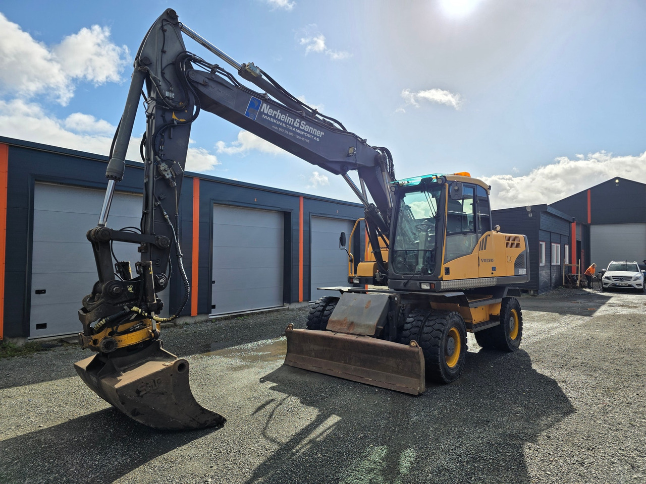 Volvo EW160C - Riteņu ekskavators: foto 2 Volvo EW160C - Riteņu ekskavators: foto 2