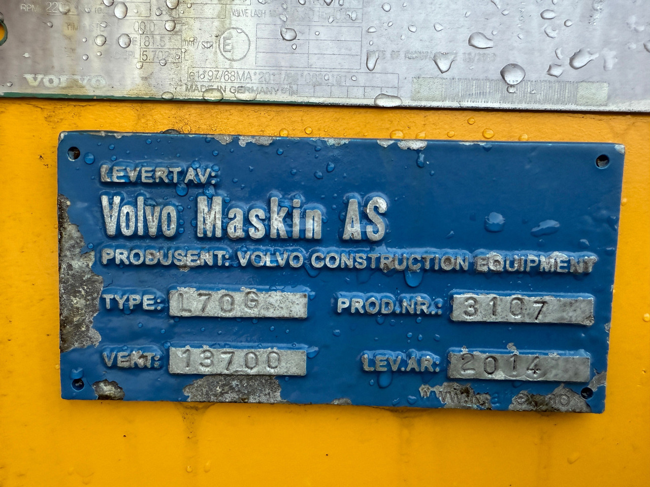 Riteņu iekrāvējs Volvo L70G: foto 11