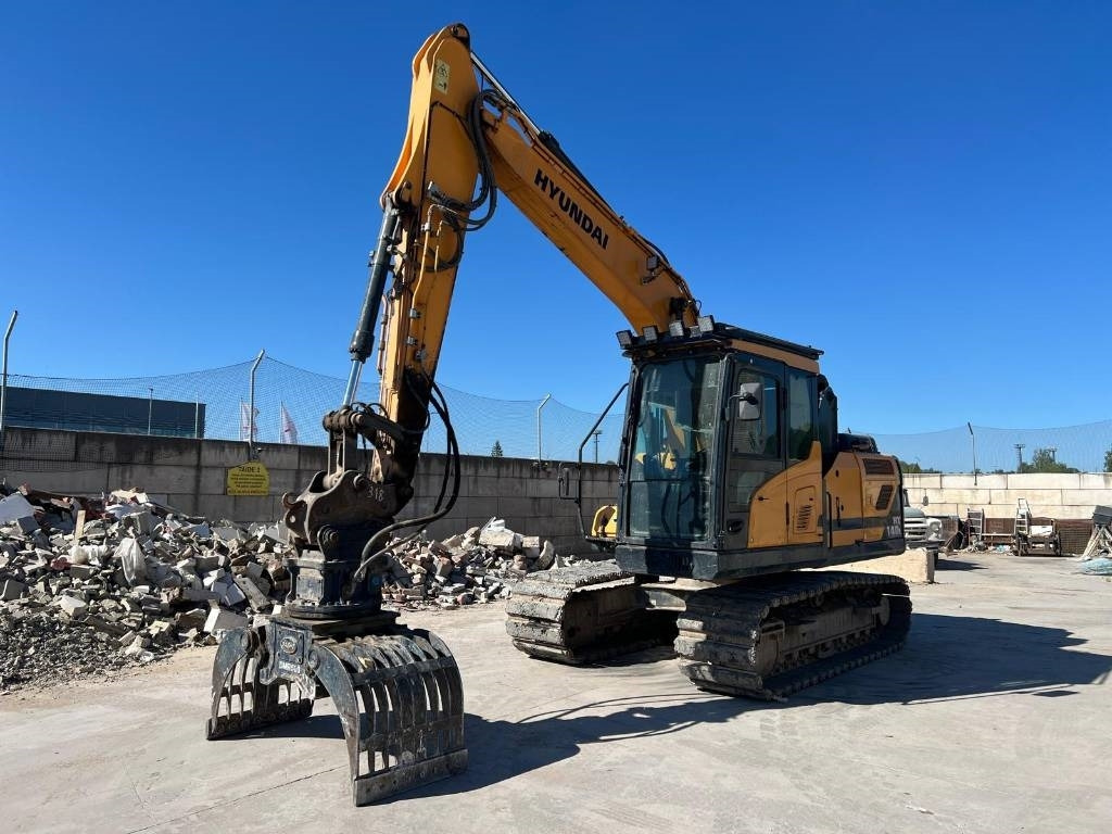 Hyundai HX 140 HRC - Kāpurķēžu ekskavators: foto 2 Hyundai HX 140 HRC - Kāpurķēžu ekskavators: foto 2