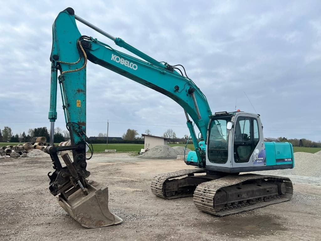 Kobelco SK 200-6 E - Kāpurķēžu ekskavators: foto 1 Kobelco SK 200-6 E - Kāpurķēžu ekskavators: foto 1