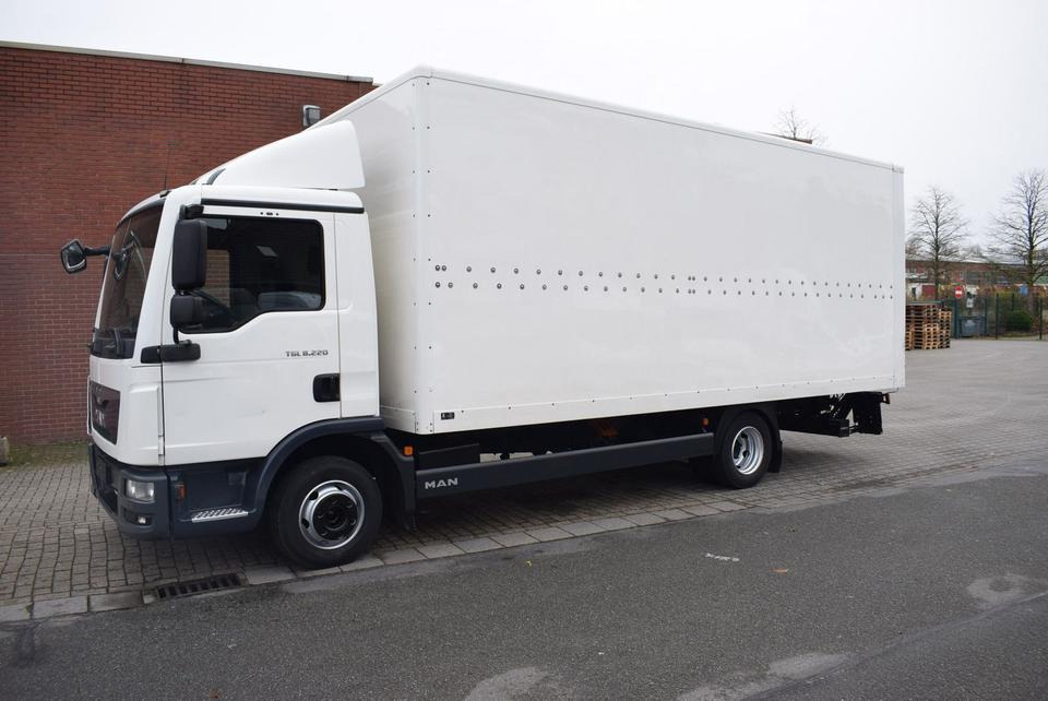 MAN TGL 8.220 Koffer LBW Klima EURO6 Luftfederung - Kravas automašīna ar slēgto virsbūvi: foto 2 MAN TGL 8.220 Koffer LBW Klima EURO6 Luftfederung - Kravas automašīna ar slēgto virsbūvi: foto 2