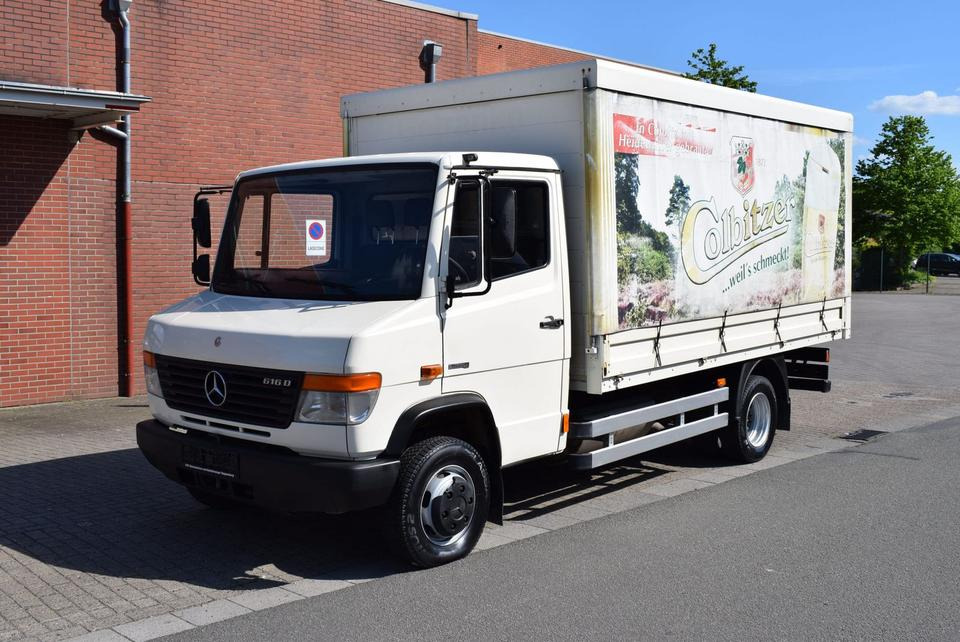 Mercedes-Benz Vario Vario 616 D GetränkeNutzlast 2450KG - Kravas automašīna ar tentu: foto 2 Mercedes-Benz Vario Vario 616 D GetränkeNutzlast 2450KG - Kravas automašīna ar tentu: foto 2
