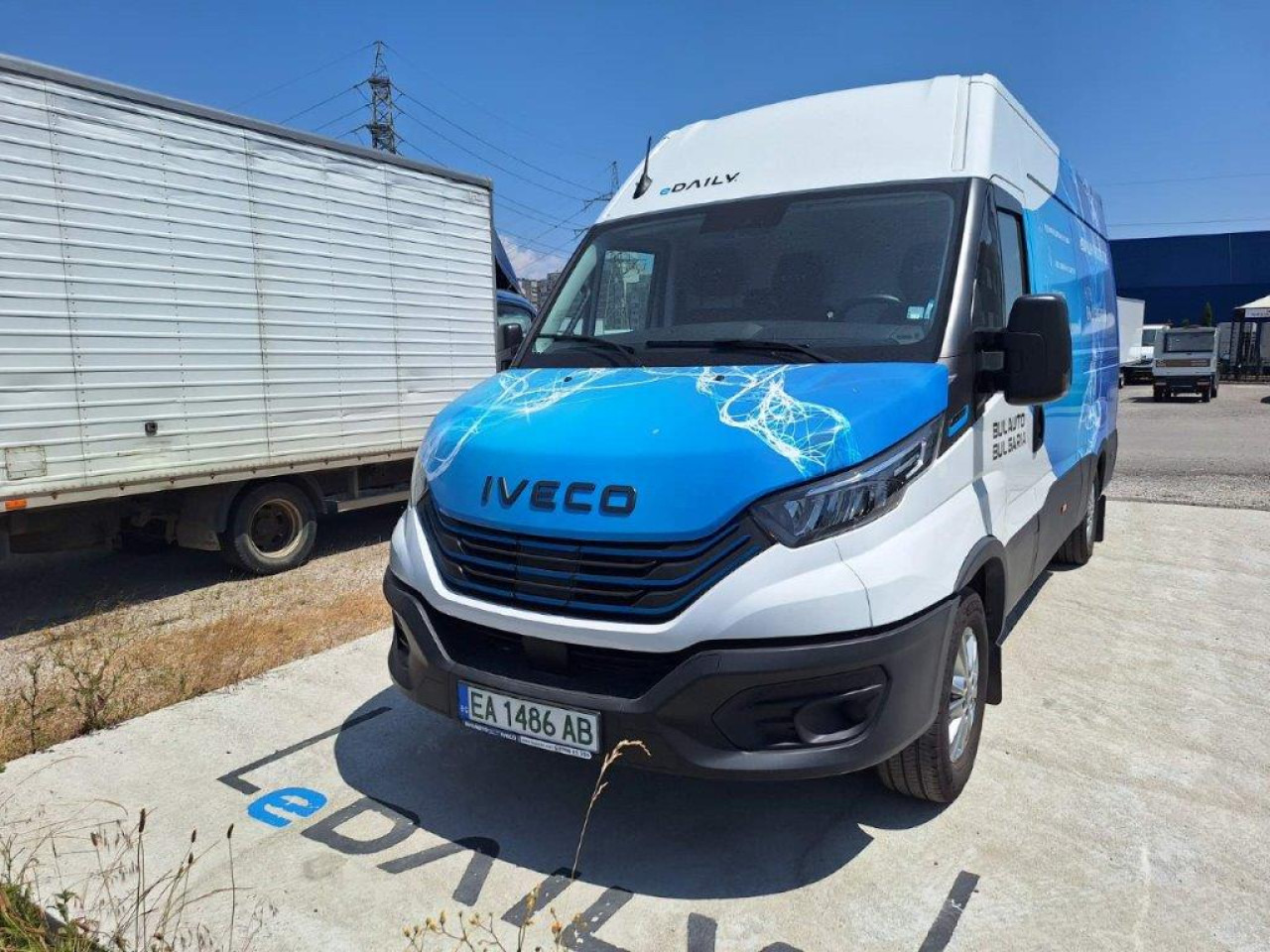 IVECO 35S14E/P - Kravas mikroautobuss, Elektriskais furgons: foto 1 IVECO 35S14E/P - Kravas mikroautobuss, Elektriskais furgons: foto 1