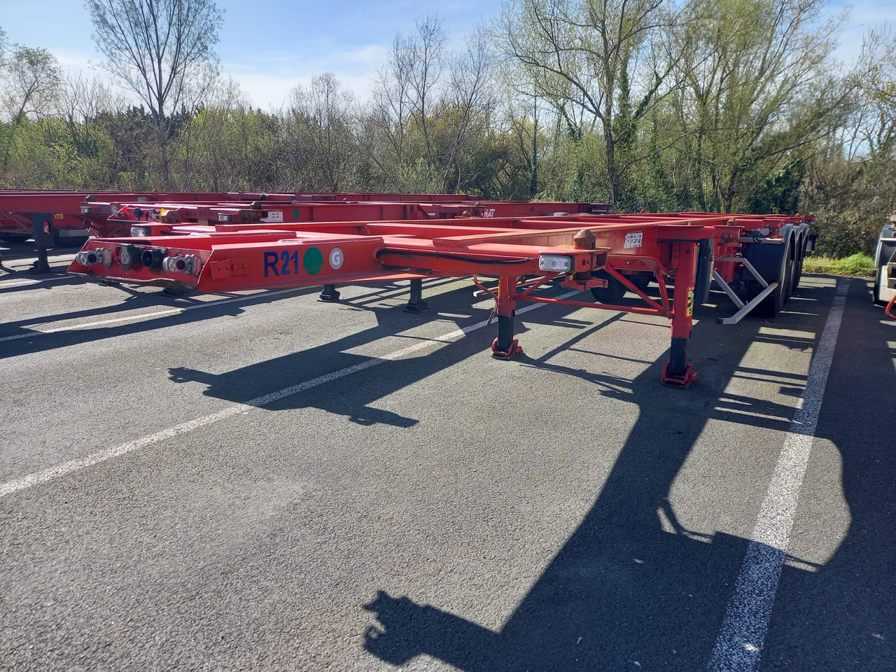 FRUEHAUF - Puspiekabe noņemamā virsbūve/ Konteineru vedējs: foto 5 FRUEHAUF - Puspiekabe noņemamā virsbūve/ Konteineru vedējs: foto 5