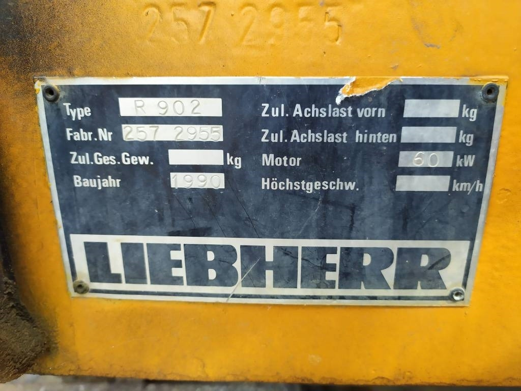 Liebherr 902 - Kāpurķēžu ekskavators: foto 3 Liebherr 902 - Kāpurķēžu ekskavators: foto 3
