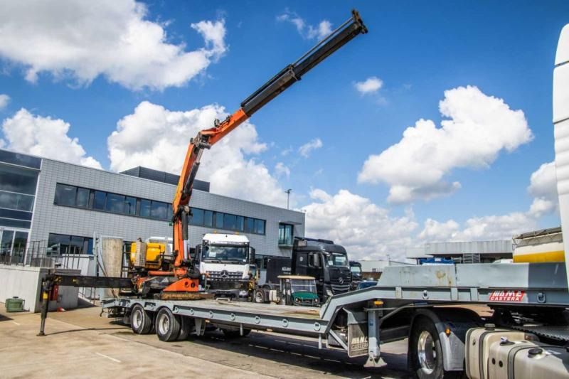 Castera CRANE/KRAN/GRUE-PALFINGER 22002 (2xHydr.) - Puspiekabe zema profila platforma: foto 2 Castera CRANE/KRAN/GRUE-PALFINGER 22002 (2xHydr.) - Puspiekabe zema profila platforma: foto 2