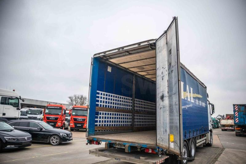Kravas automašīna ar tentu Mercedes ACTROS 2548-6X2+E6+VOITH-(+remorque: +5.000 € ): foto 6