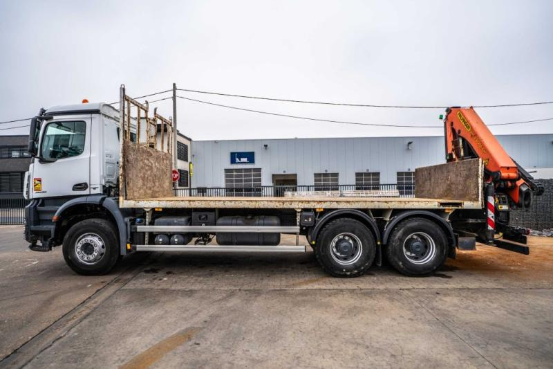 Bortu kravas automašīna/ Platforma, Kravas auto ar manipulatoru Mercedes AROCS 2648 + PALFINGER 23 T/M + 5 EXT: foto 6