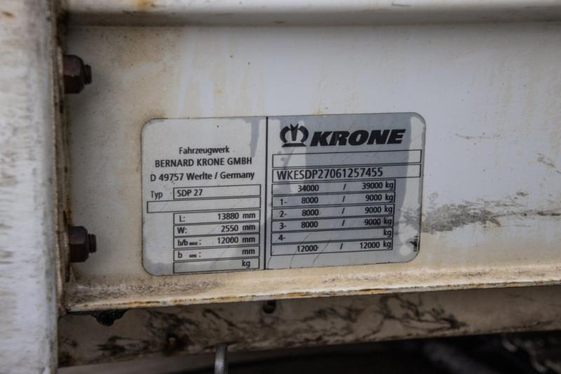 Puspiekabe Krone SD 27: foto 10 Puspiekabe Krone SD 27: foto 10