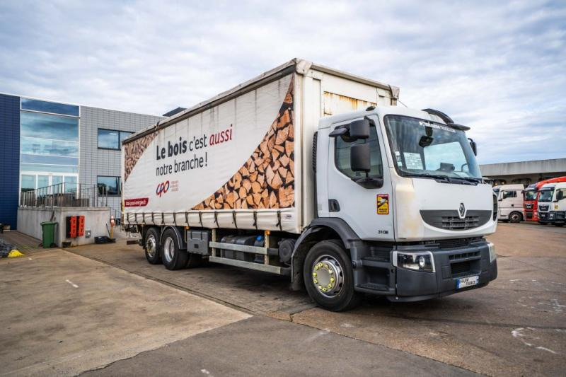 Renault PREMIUM 310 6X2 + Palfinger 2.5T - Kravas automašīna ar tentu: foto 2 Renault PREMIUM 310 6X2 + Palfinger 2.5T - Kravas automašīna ar tentu: foto 2