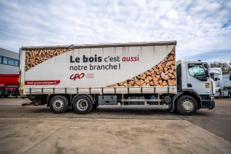 Renault PREMIUM 310 6X2 + Palfinger 2.5T - Kravas automašīna ar tentu: foto 3 Renault PREMIUM 310 6X2 + Palfinger 2.5T - Kravas automašīna ar tentu: foto 3