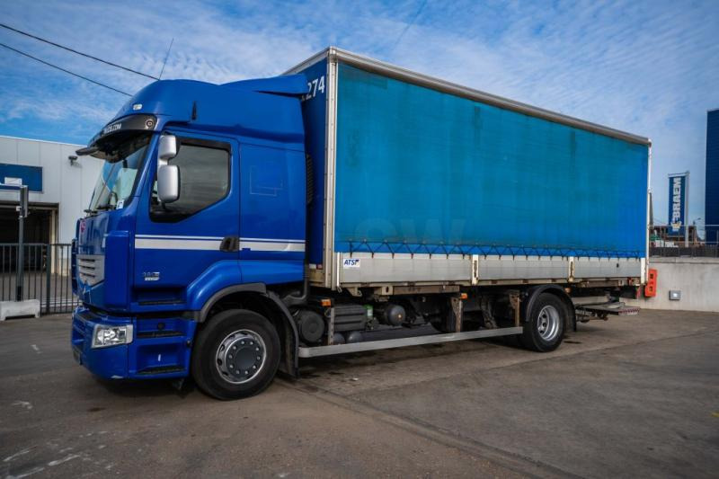 Renault PREMIUM 380 DXI + DHOLLANDIA - Kravas automašīna ar tentu: foto 1 Renault PREMIUM 380 DXI + DHOLLANDIA - Kravas automašīna ar tentu: foto 1