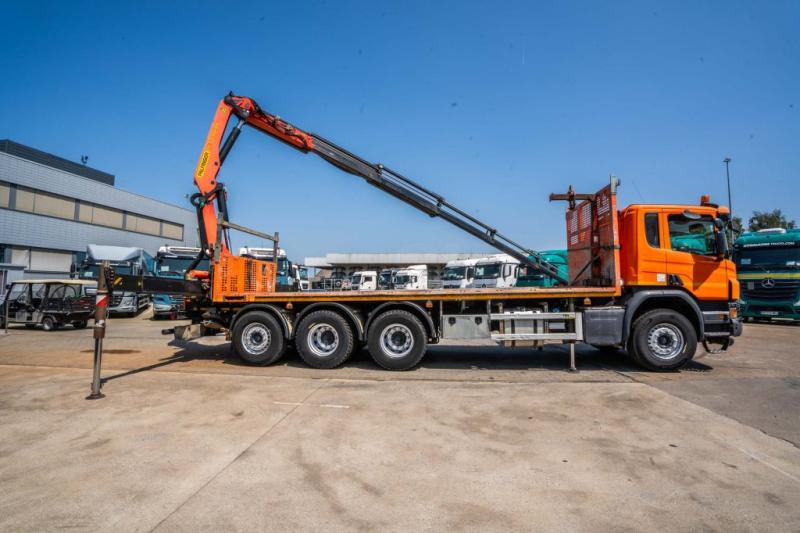 Scania P 410 + PALFINGER PK22002/5 EXT. - Bortu kravas automašīna/ Platforma, Kravas auto ar manipulatoru: foto 3 Scania P 410 + PALFINGER PK22002/5 EXT. - Bortu kravas automašīna/ Platforma, Kravas auto ar manipulatoru: foto 3