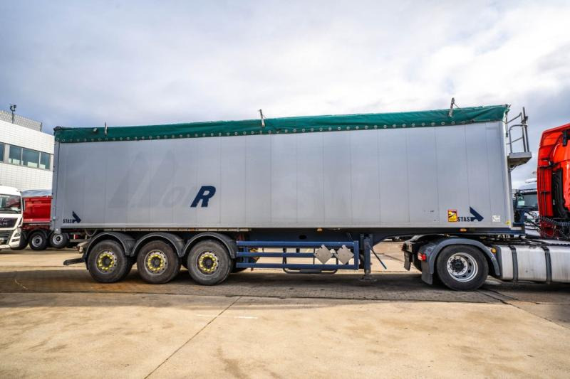 Stas STAS S300CX- ALU-52m3 (GRAIN/CEREALIERE/GETREIDE) - Puspiekabe pašizgāzējs: foto 3 Stas STAS S300CX- ALU-52m3 (GRAIN/CEREALIERE/GETREIDE) - Puspiekabe pašizgāzējs: foto 3