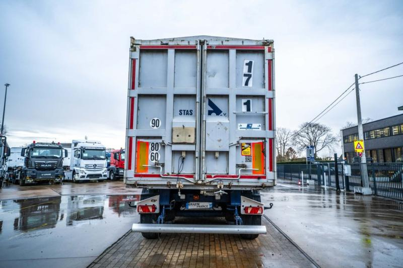 Stas STAS S300CX- ALU-52m3 (GRAIN/CEREALIERE/GETREIDE) - Puspiekabe pašizgāzējs: foto 5 Stas STAS S300CX- ALU-52m3 (GRAIN/CEREALIERE/GETREIDE) - Puspiekabe pašizgāzējs: foto 5