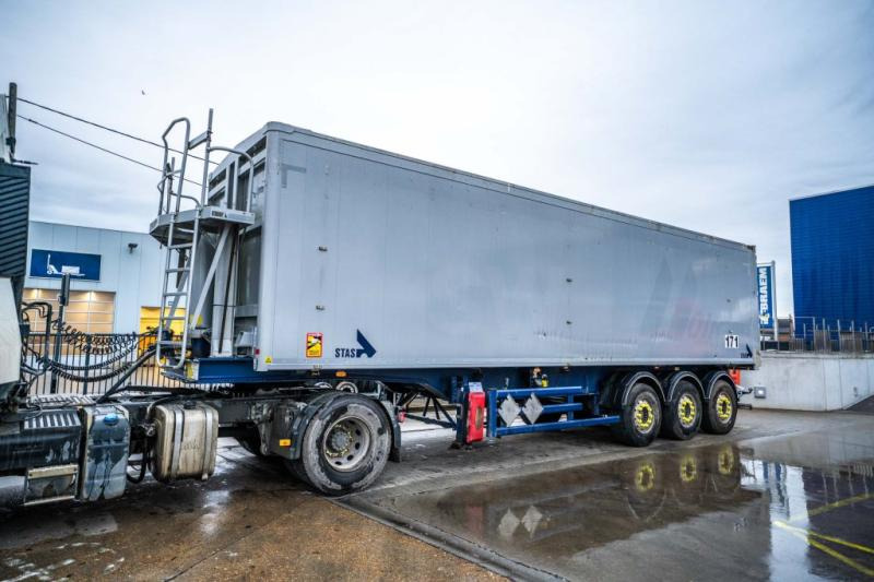 Stas STAS S300CX- ALU-52m3 (GRAIN/CEREALIERE/GETREIDE) - Puspiekabe pašizgāzējs: foto 1 Stas STAS S300CX- ALU-52m3 (GRAIN/CEREALIERE/GETREIDE) - Puspiekabe pašizgāzējs: foto 1