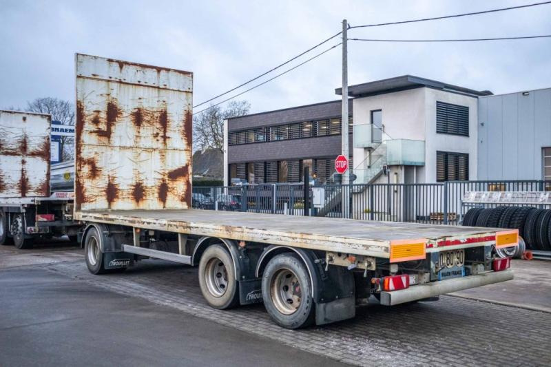 Trouillet PLATEAU + 3 ASSEN DOLLY - Bortu piekabe/ Platforma: foto 4 Trouillet PLATEAU + 3 ASSEN DOLLY - Bortu piekabe/ Platforma: foto 4