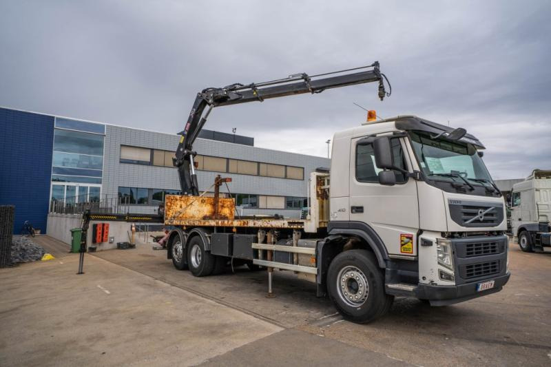 Volvo FM 410 DXI -6X2+HIAB 24 T/m/2x - Bortu kravas automašīna/ Platforma, Kravas auto ar manipulatoru: foto 2 Volvo FM 410 DXI -6X2+HIAB 24 T/m/2x - Bortu kravas automašīna/ Platforma, Kravas auto ar manipulatoru: foto 2
