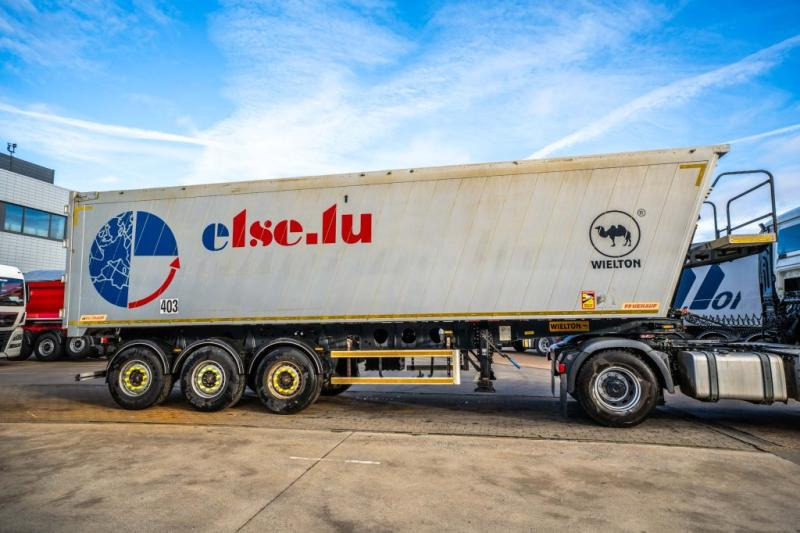 Wielton WIELTON-ALU-52M2(GRAIN/CEREALIERE/GETREIDE) - Puspiekabe pašizgāzējs: foto 3 Wielton WIELTON-ALU-52M2(GRAIN/CEREALIERE/GETREIDE) - Puspiekabe pašizgāzējs: foto 3