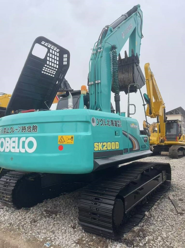 Kobelco SK 200 - Kāpurķēžu ekskavators: foto 4 Kobelco SK 200 - Kāpurķēžu ekskavators: foto 4