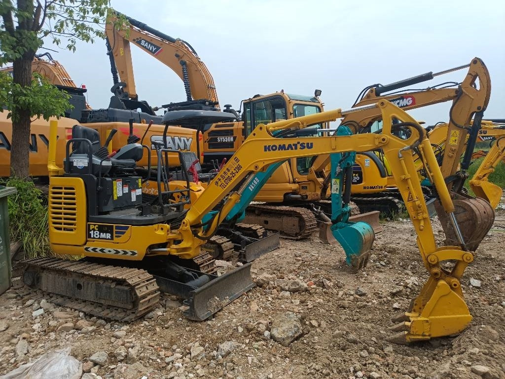 Komatsu PC 18 - Kāpurķēžu ekskavators: foto 2 Komatsu PC 18 - Kāpurķēžu ekskavators: foto 2