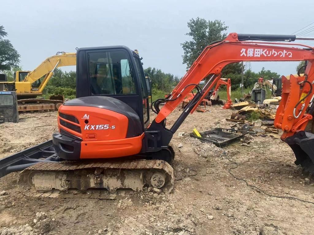 Kubota kx155.5 - Kāpurķēžu ekskavators: foto 5 Kubota kx155.5 - Kāpurķēžu ekskavators: foto 5