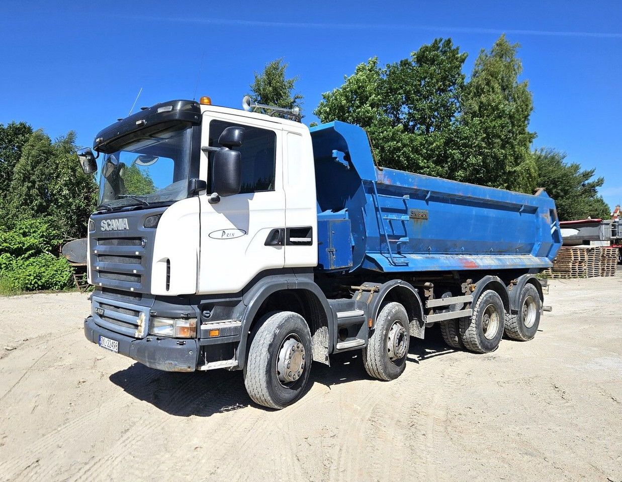 Scania R420 8X4 -Tipper -Full Spring - Kravas automašīna pašizgāzējs: foto 1 Scania R420 8X4 -Tipper -Full Spring - Kravas automašīna pašizgāzējs: foto 1