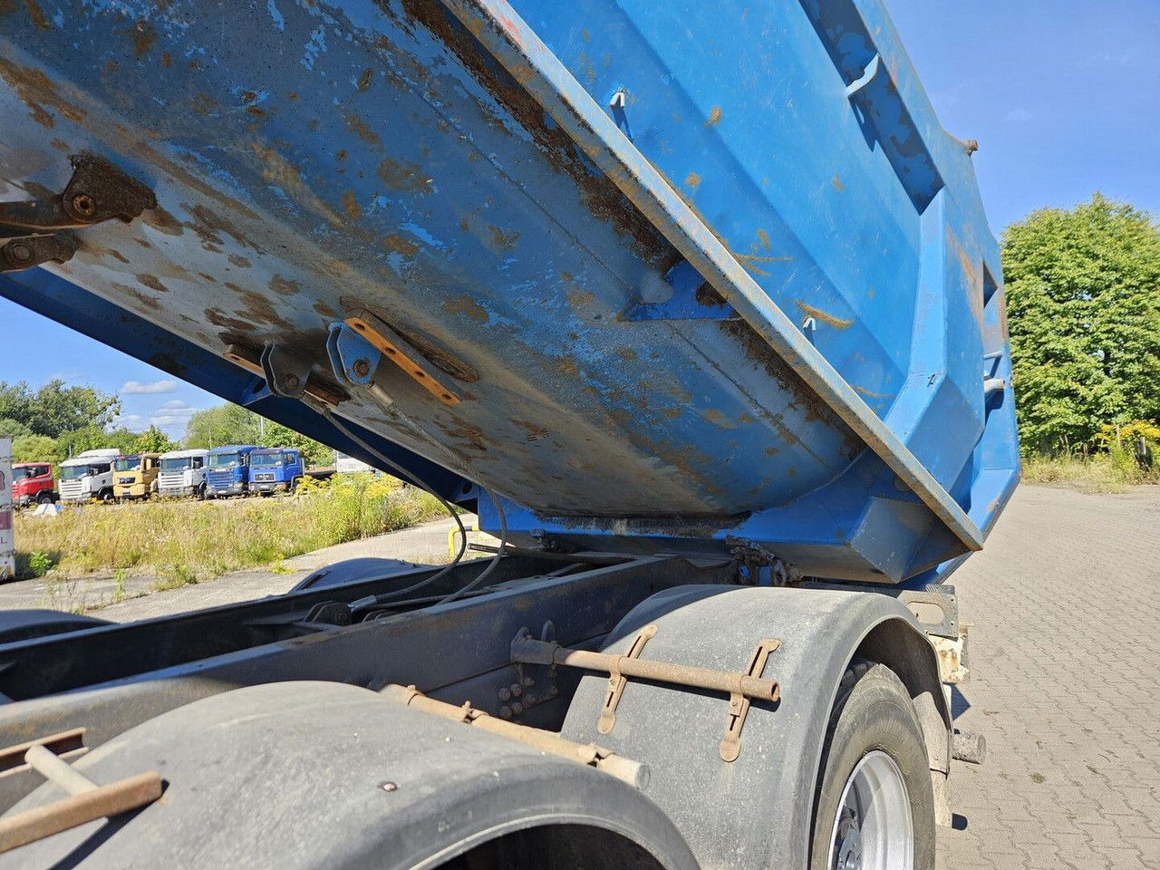 Kravas automašīna pašizgāzējs Scania R420 8x4 - Tipper - full spring - 2007 year: foto 6