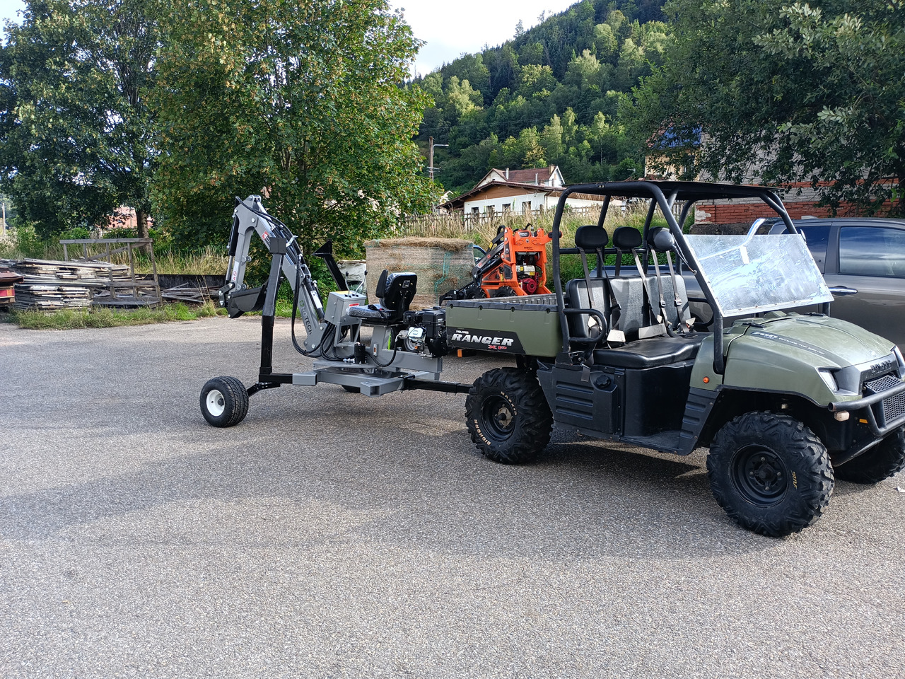 HG TECH Mini Pelle Araignée - Soļojošais ekskavators-zirneklis: foto 5 HG TECH Mini Pelle Araignée - Soļojošais ekskavators-zirneklis: foto 5