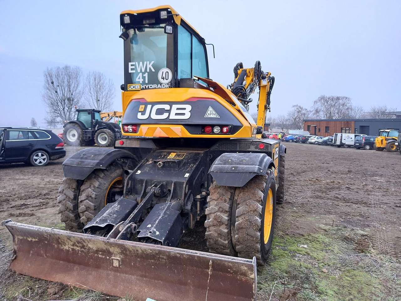 JCB Hydradig, -, - - Riteņu ekskavators: foto 4 JCB Hydradig, -, - - Riteņu ekskavators: foto 4