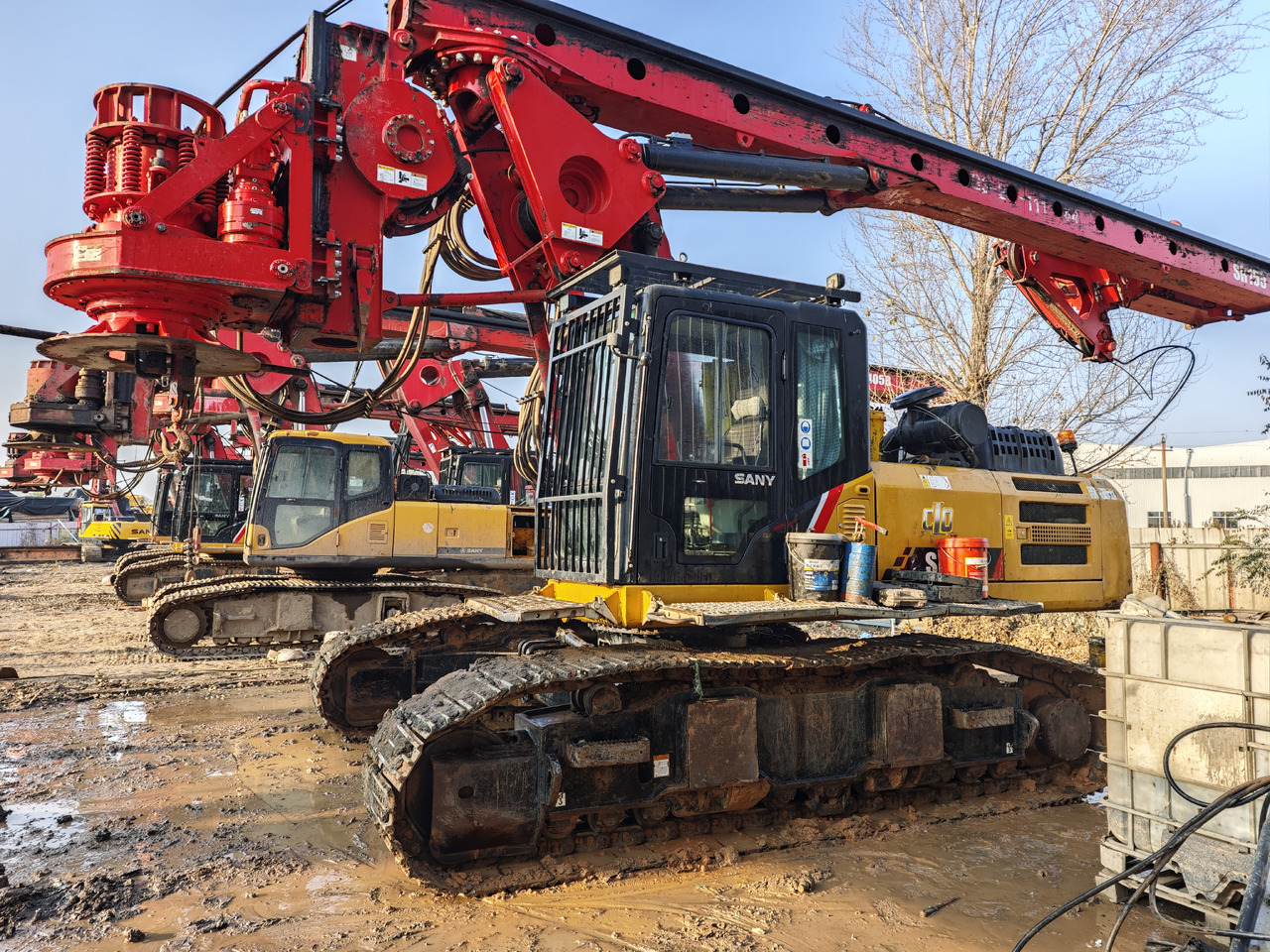 SANY SR155 Rotary Drilling Rig - Urbšanas mašīna: foto 4 SANY SR155 Rotary Drilling Rig - Urbšanas mašīna: foto 4