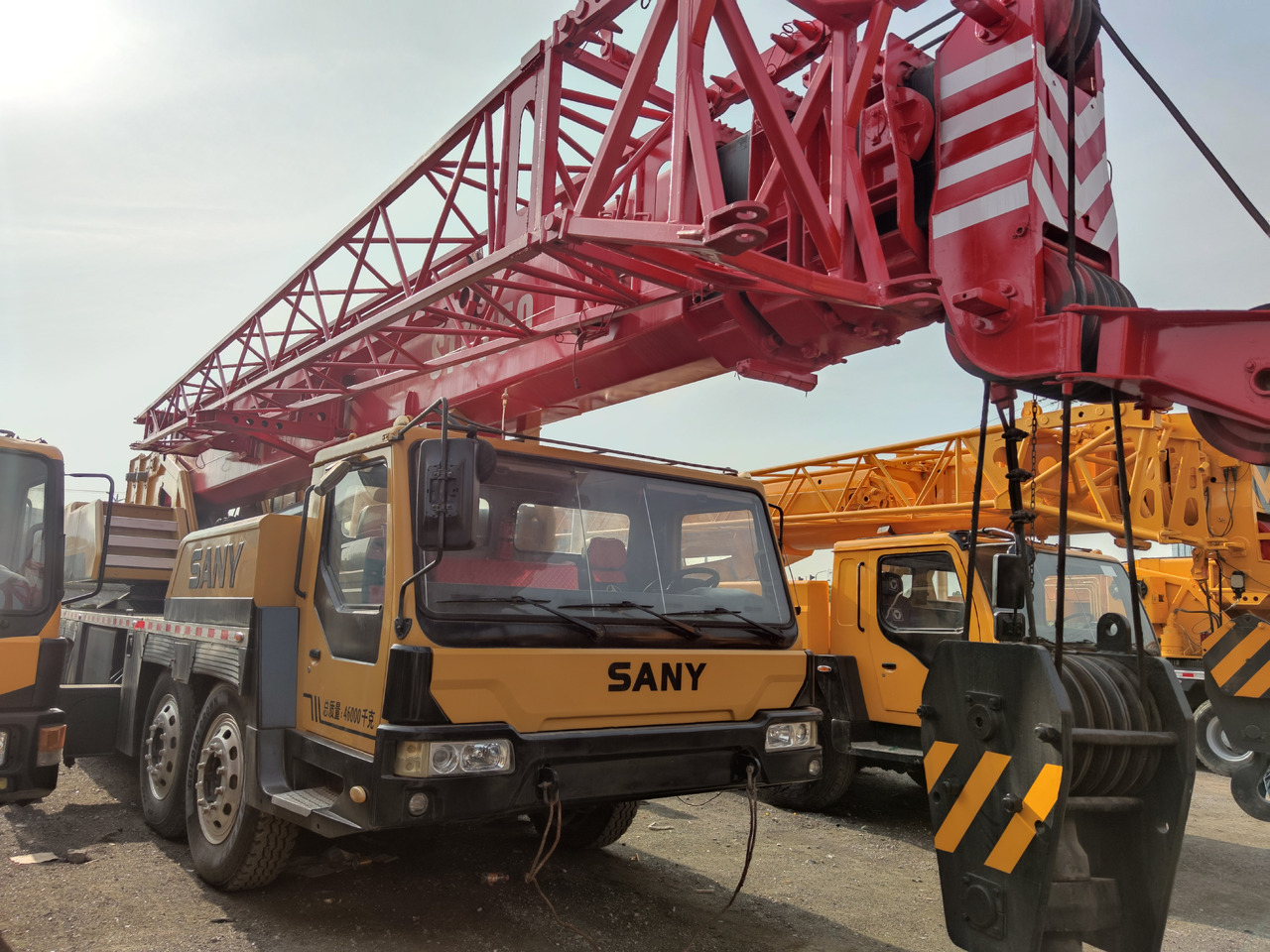 SANY STC750 75Ton crane used trcuk crane - Autoceltnis: foto 1 SANY STC750 75Ton crane used trcuk crane - Autoceltnis: foto 1