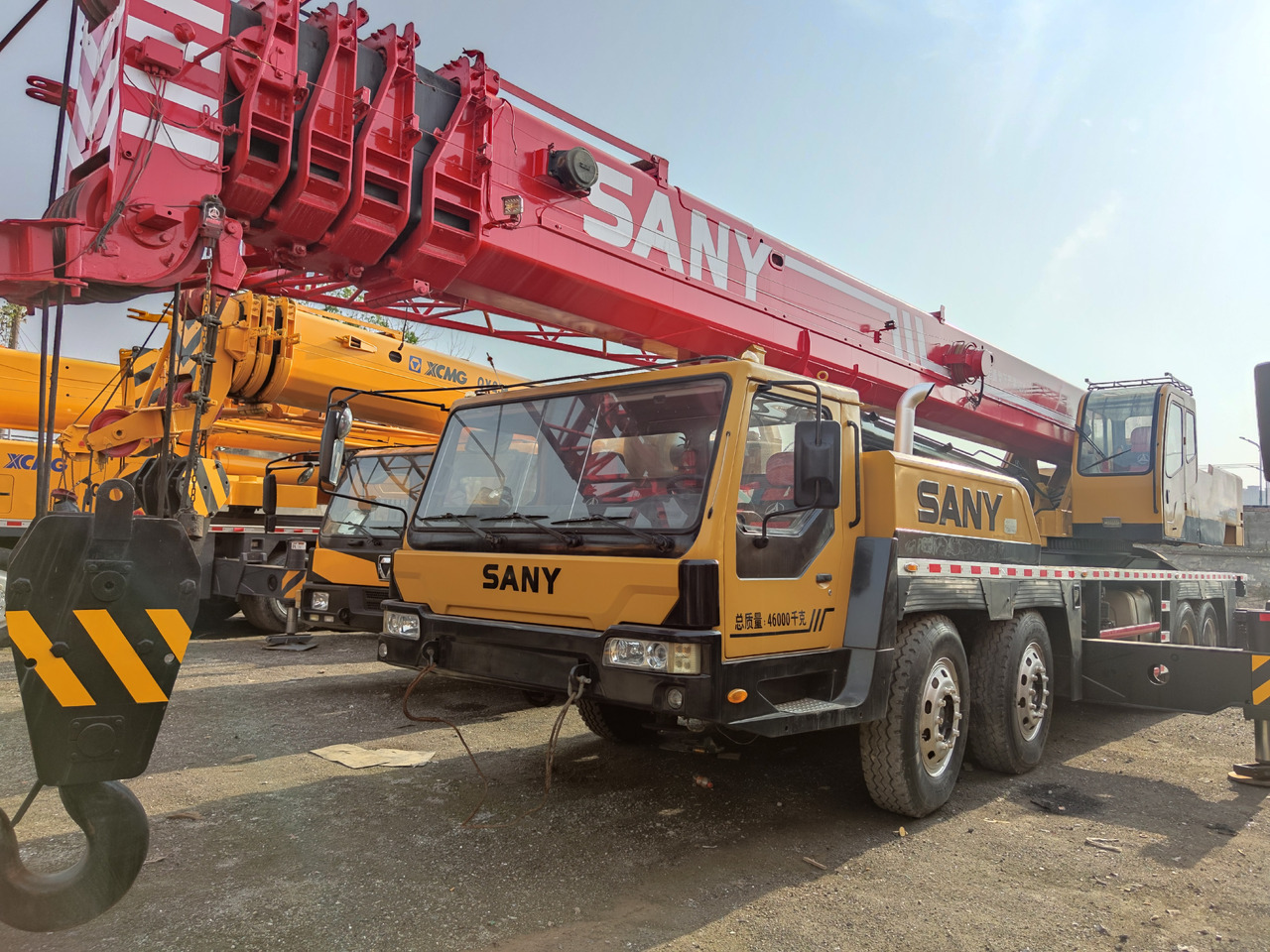 SANY STC750 75Ton crane used trcuk crane - Autoceltnis: foto 3 SANY STC750 75Ton crane used trcuk crane - Autoceltnis: foto 3