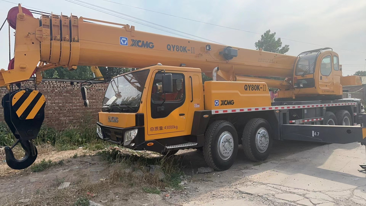XCMG QY80K used 80ton truck crane - Visurgājējs celtnis: foto 5 XCMG QY80K used 80ton truck crane - Visurgājējs celtnis: foto 5
