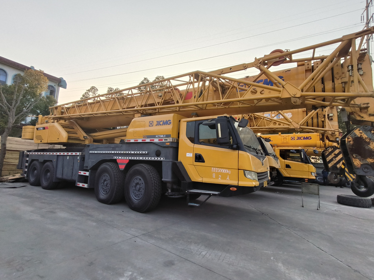 XCMG XCT80 80TON Used truck crane - Autoceltnis: foto 1 XCMG XCT80 80TON Used truck crane - Autoceltnis: foto 1