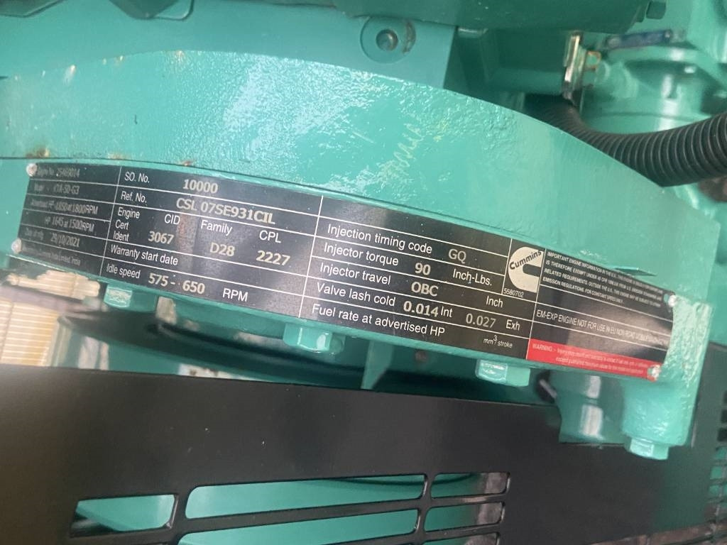 Jaunā Elektroģenerators Cummins C1400D5 - 1.400 kVA Generator - DPX-18532-O: foto 6