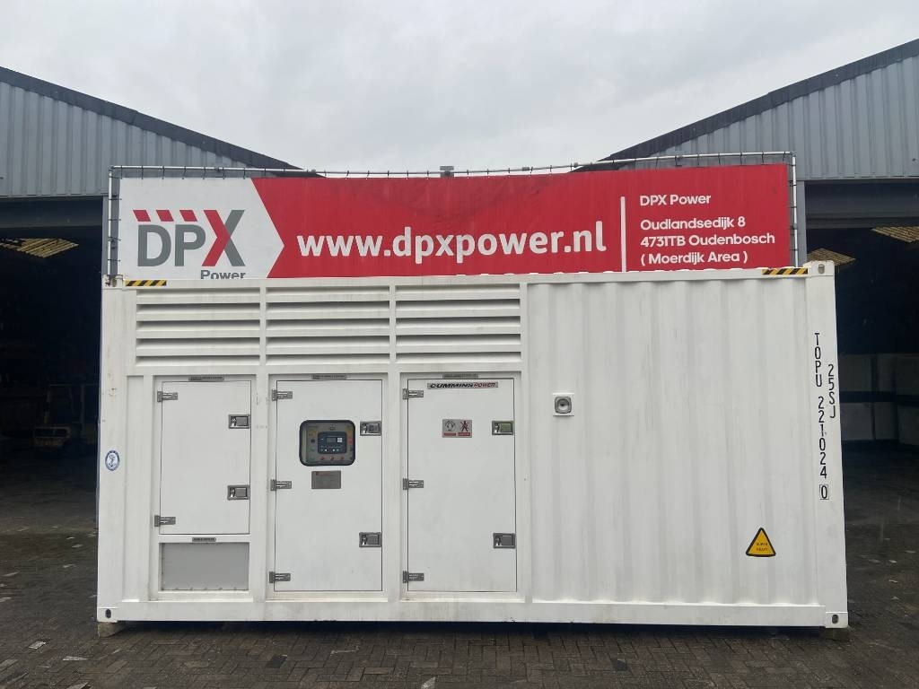 Cummins KTA38-G5 - 1100 kVA Generator - DPX-18815 - Elektroģenerators: foto 1 Cummins KTA38-G5 - 1100 kVA Generator - DPX-18815 - Elektroģenerators: foto 1