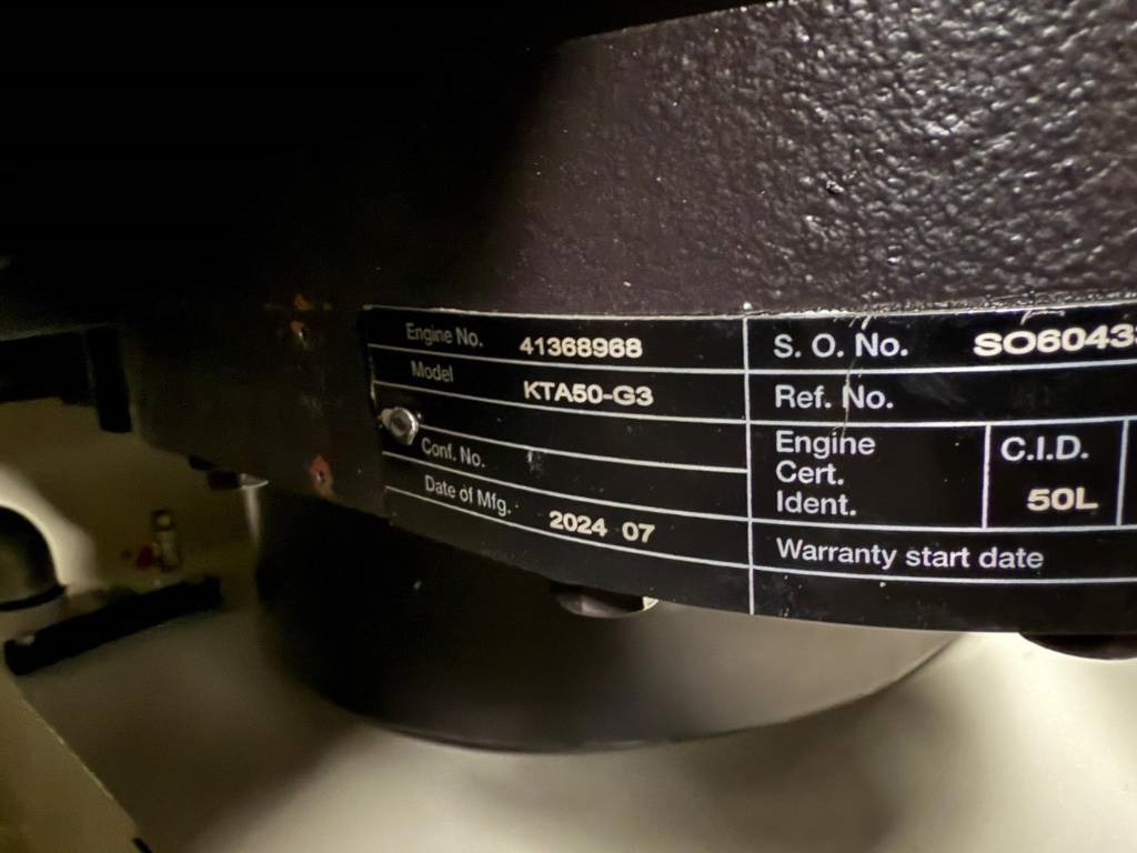 Jaunā Elektroģenerators Cummins KTA50-G3 - 1375 kVA Generator - DPX-18819: foto 8