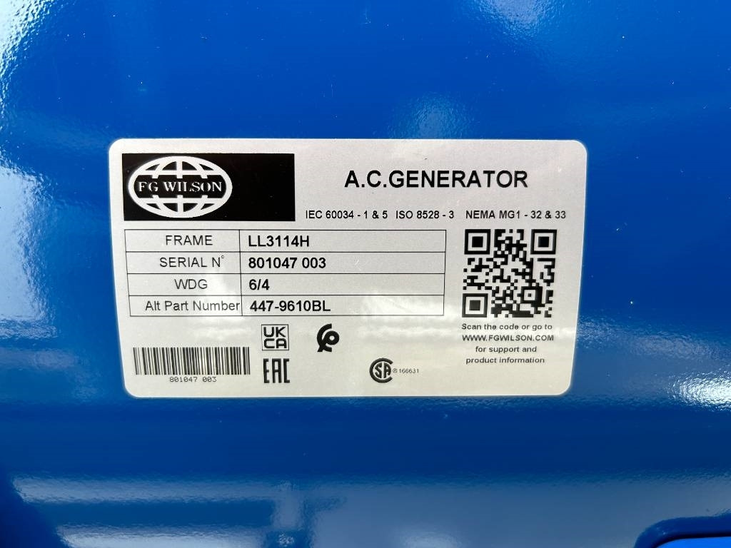 Jaunā Elektroģenerators FG Wilson P150-5 - 150 kVA Genset - DPX-16009: foto 11